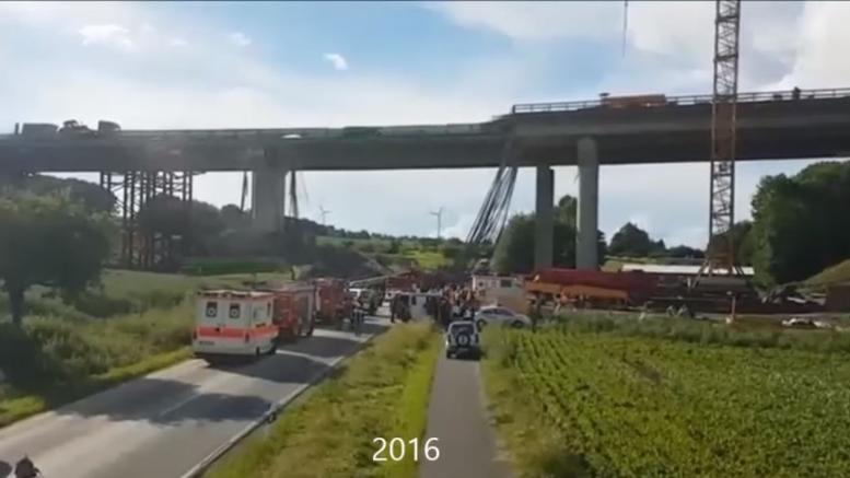 Γερμανία: Κατέρρευσε γέφυρα σε αυτοκινητόδρομο με 2 νεκρούς